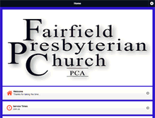 Tablet Screenshot of fairfieldpca.com